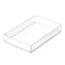 12" x 8" Clear Stacking Storage Tray by Simply Tidy™